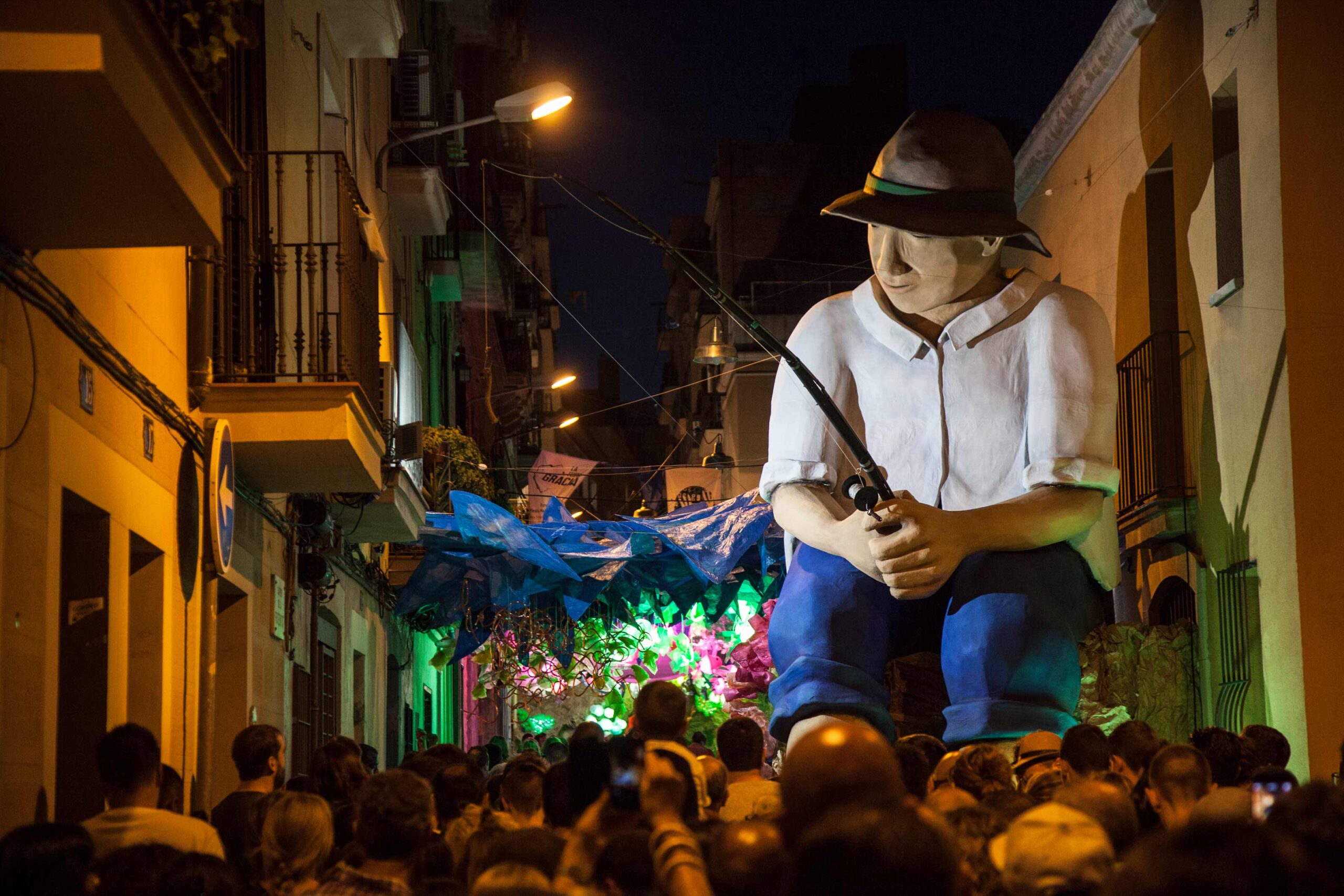 Fiesta de Gracia в Барселоне