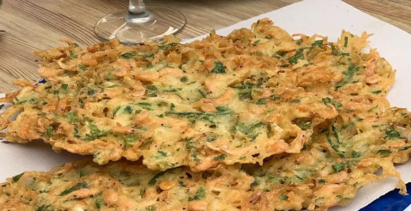 Кадисский карнавал - Тортильитас де камаронес (Tortillitas de camarones)